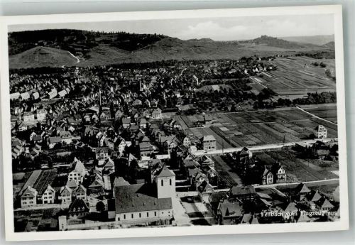Fellbach Fliegeraufnahme Fellbach