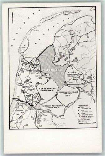 Lelystad Landkarte Ijsselmeer
