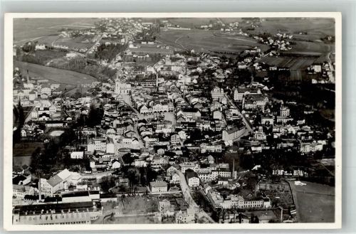 Dvur Králové n Lab 1935 Fliegeraufnahme