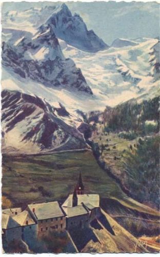 um 1930 Die Alpen. Frankreich.,Les Editions D. art Yvon AKU1