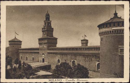 um 1930 Milano, Festungskastell AKU2