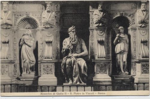 1933 Rom, Mausoleum von Giulio II,Alterocca