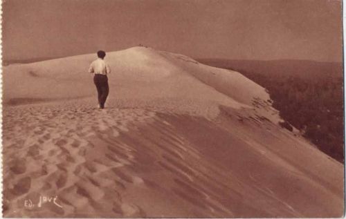 um 1920/30 Gironde: Bassin D´Arcachon, Große Düne AKU1