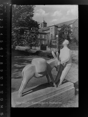 Unna Eseldenkmal im Stadtgarten