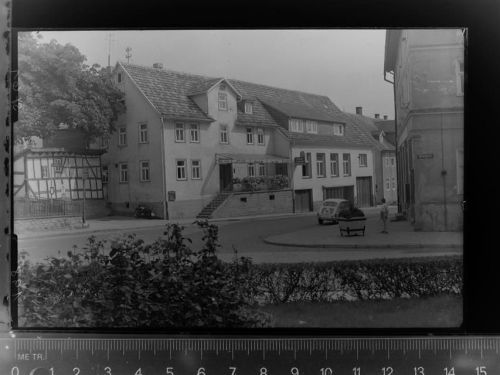 92259 W8459 Neukirchen b Sulzbach-Rosenberg GLASNEGATIV Gasthaus Combeck