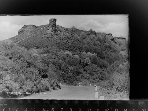 Abenden Felsen