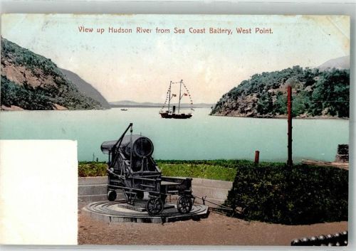 Blick a.d. Hudson River von d. Sea Coast Battery