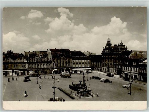 Kolin 1957 Omnubus Auto Denkmal Namesti Obrancu miru