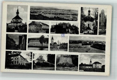 Vodnany Kirche Denkmal Burg Ruine