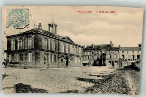 Vouziers Rathaus Marke bildseitig