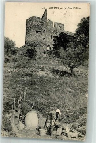 Bormes-les-Mimosas 1914 Schloss Ruine