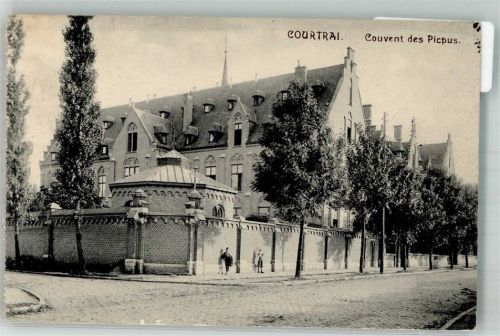 Courtrai 1915 Feldpost WK I Couvent des Picpus