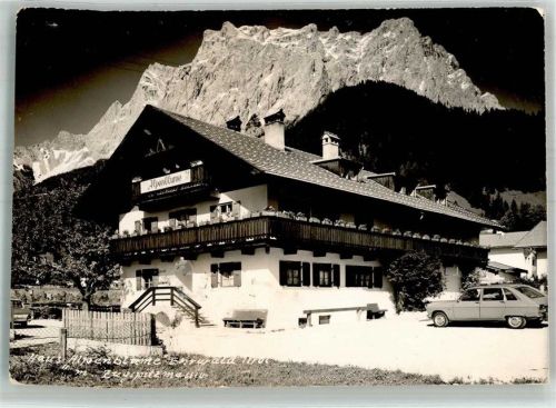 Ehrwald Auto Pension Haus Alpenblume Zugspitzmassiv
