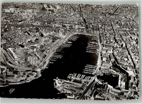 Marseille Fliegeraufnahme Hafen