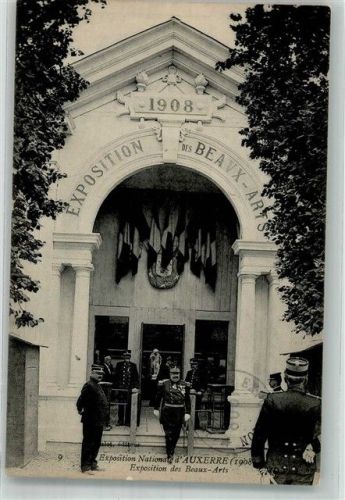 Auxerre Ausstellung Beaux-Arts 1908