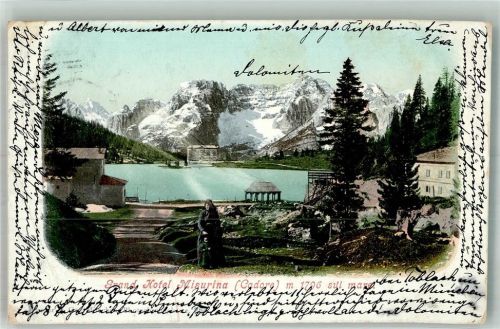 32040 Misurina 1899 Foto AK Grand Hotel