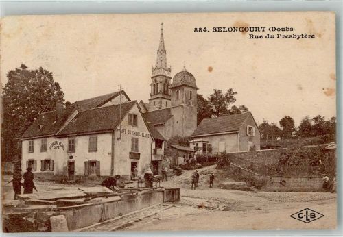 Seloncourt 1925 Cafe Kirche