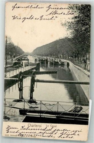 Charleroi 1903 Kanal