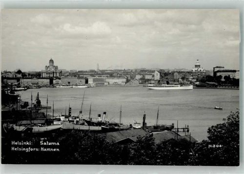 Helsinki 1936 Hafen