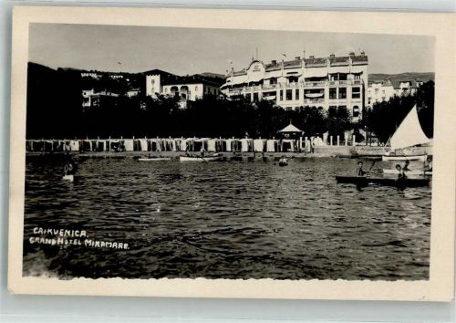 Crikvenica 1956 Schwimmbad Hotel Miramare