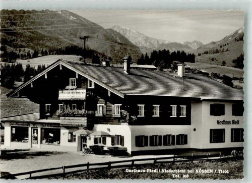 Kössen Gasthaus Riedl Niederbichl