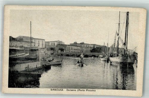 Siracusa 1931 Hafen