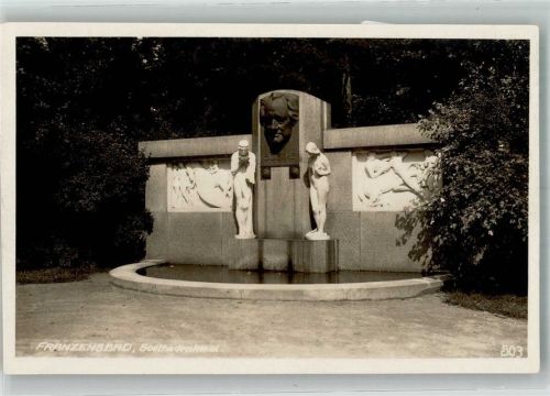 Frantiskovy Lazne Denkmal Goehte