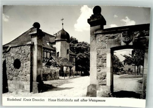 Radebeul Haus Hoflößnitz Weinpresse