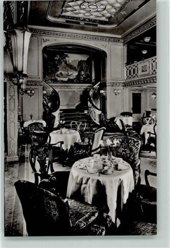Ozeanliner der Hamburg-Amerika-Linie Halle der Kajüte