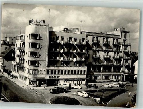 Pistyan 1961 LKW Auto Hotel Eden