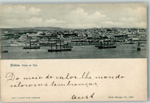 Lisboa 1899 Tejo Hafen