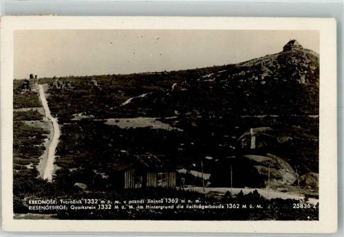 Reifträgerbaude 1935 Riesengebirge Quarkstein