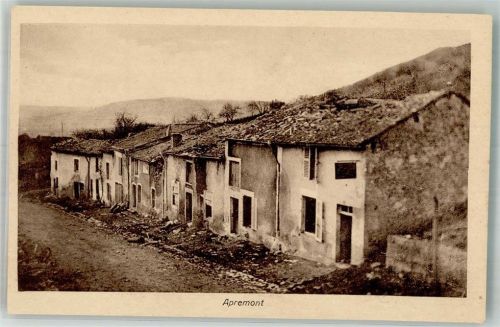 Apremont Trümmer