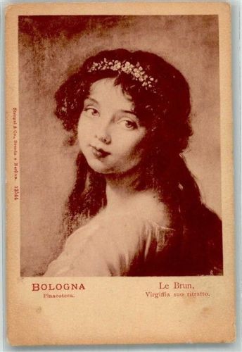 Bologna sign. Le Brun Portrait von Virginia in der Pinacoteca Nr. 13544