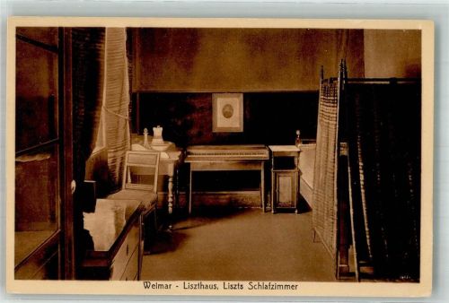 Weimar Schlafzimmer im Liszthaus