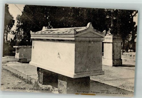 Karthago Denkmal Sarkophag Jardin Musee