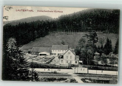 Lautenthal 1913 Hütschenthaler Kurhaus