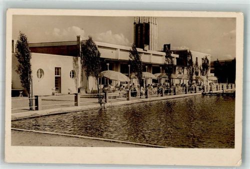 Marianske Lazne 1950 Gasthaus Schwimmbad
