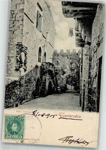 Fuenterrabia Casa historica Marke bildseitig