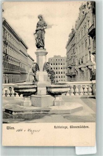 Wien Denkmal Gänsemädchen Rahlstiege