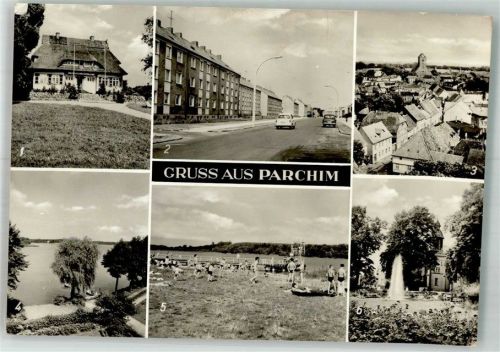Parchim FDGB-Kinderkurheim Markower Mühle Ostring Wockersee Schwimmbad Rosengarten Fotograf Darr VEB Bild und Heimat