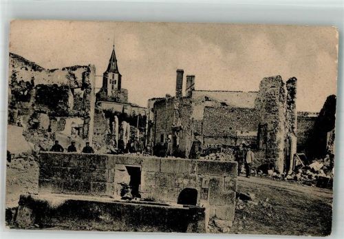 Montfaucon 1916 Feldpost WK I
