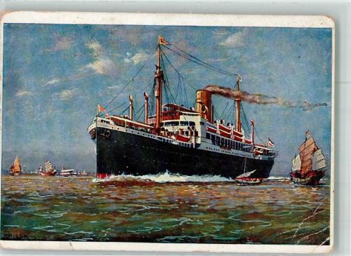 Bremen M.S. Saarbrücken Doppelschraubendampfer