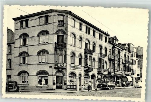 Middelkerke Auto Hotel Plaza Werbung Martini Avenue Lépold
