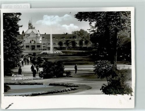Oeynhausen Kurhaus Gr. Leuchtfontäne