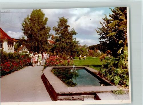 Lützenhardt Brunnen im Park