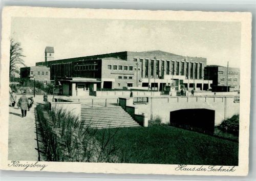 Königsberg 1927 Sonderstempel Haus der Technik