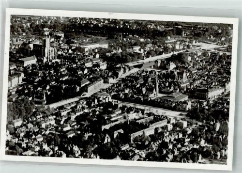 10000 Troyes 1942 Foto AK Fliegeraufnahme