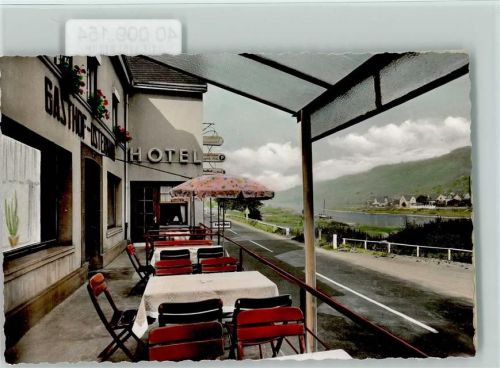 Treis-Karden Gasthof Hotel Ostermann Terrasse Lützbach