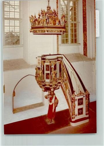Hankensbüttel Kloster Isenhagen Innenaufnahme Kanzel